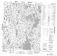 066K05 No Title Canadian topographic map, 1:50,000 scale