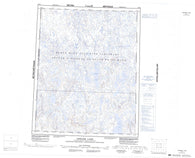 066K Armark Lake Canadian topographic map, 1:250,000 scale