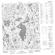 066L02 No Title Canadian topographic map, 1:50,000 scale