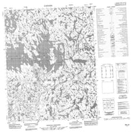 066L08 No Title Canadian topographic map, 1:50,000 scale