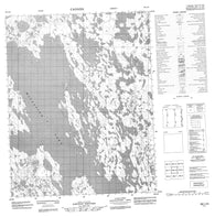 066L10 No Title Canadian topographic map, 1:50,000 scale