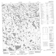 066L15 Nelson Hill Canadian topographic map, 1:50,000 scale