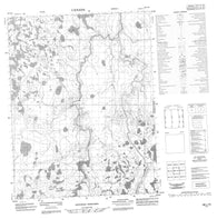 066L16 No Title Canadian topographic map, 1:50,000 scale