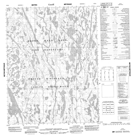 066M04 No Title Canadian topographic map, 1:50,000 scale