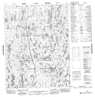 066M06 No Title Canadian topographic map, 1:50,000 scale