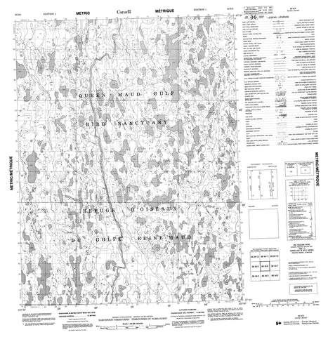 066M06 No Title Canadian topographic map, 1:50,000 scale