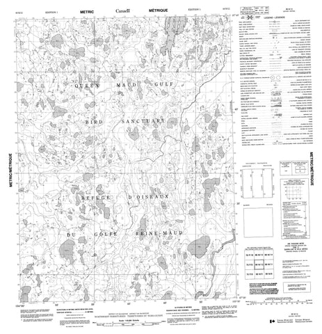 066M12 No Title Canadian topographic map, 1:50,000 scale