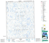 066M13 No Title Canadian topographic map, 1:50,000 scale