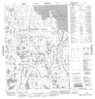 066M14 No Title Canadian topographic map, 1:50,000 scale