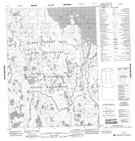 066M14 No Title Canadian topographic map, 1:50,000 scale