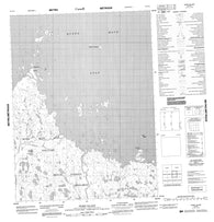 066M15 Perry Island Canadian topographic map, 1:50,000 scale