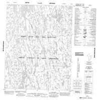 066N02 No Title Canadian topographic map, 1:50,000 scale