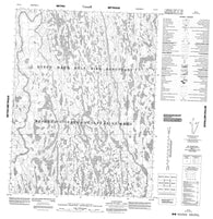 066N06 No Title Canadian topographic map, 1:50,000 scale