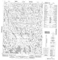 066N07 No Title Canadian topographic map, 1:50,000 scale