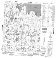 066N12 Discovery Lake Canadian topographic map, 1:50,000 scale