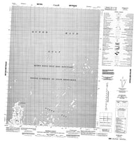 066N13 Bowes Point Canadian topographic map, 1:50,000 scale