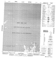 066N14 Mctavish Point Canadian topographic map, 1:50,000 scale