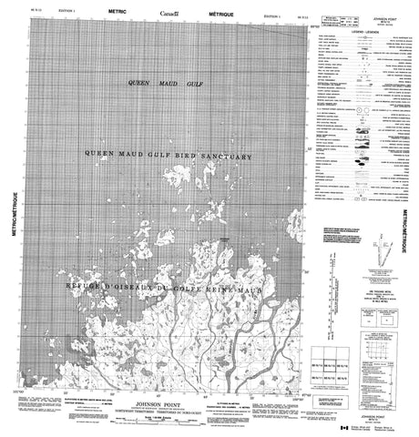 066N15 Johnson Point Canadian topographic map, 1:50,000 scale