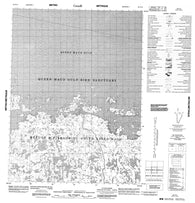 066N16 No Title Canadian topographic map, 1:50,000 scale