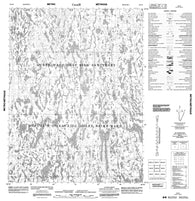 066O06 No Title Canadian topographic map, 1:50,000 scale