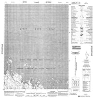 066O14 No Title Canadian topographic map, 1:50,000 scale