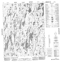 066P03 No Title Canadian topographic map, 1:50,000 scale