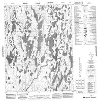 066P04 No Title Canadian topographic map, 1:50,000 scale