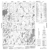 066P05 No Title Canadian topographic map, 1:50,000 scale