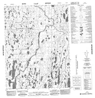 066P06 No Title Canadian topographic map, 1:50,000 scale