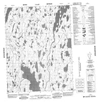 066P07 No Title Canadian topographic map, 1:50,000 scale