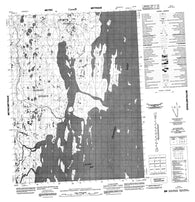 066P09 No Title Canadian topographic map, 1:50,000 scale