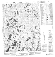 066P10 No Title Canadian topographic map, 1:50,000 scale