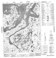 066P11 No Title Canadian topographic map, 1:50,000 scale