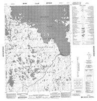 066P12 No Title Canadian topographic map, 1:50,000 scale