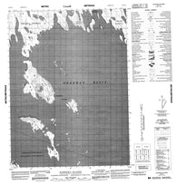 066P13 Schwatka Islands Canadian topographic map, 1:50,000 scale