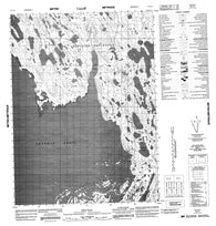 066P14 Red Bay Canadian topographic map, 1:50,000 scale