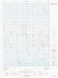 067A06W No Title Canadian topographic map, 1:50,000 scale