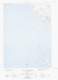 067A11E Cape John Herschel Canadian topographic map, 1:50,000 scale