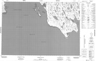 067A13 Hornby Island Canadian topographic map, 1:50,000 scale