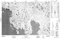 067A14 Washington Bay Canadian topographic map, 1:50,000 scale