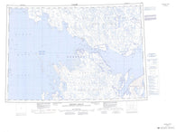 067A Simpson Strait Canadian topographic map, 1:250,000 scale