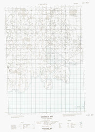 067B14W Stromness Bay Canadian topographic map, 1:50,000 scale