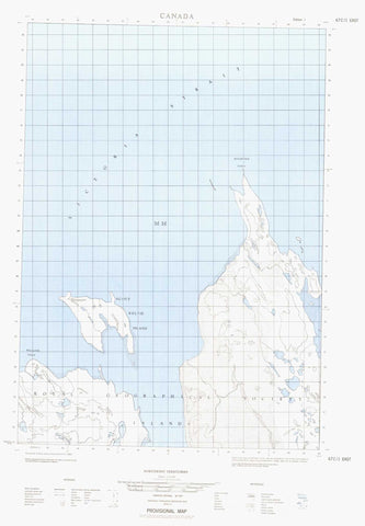 067C01E No Title Canadian topographic map, 1:50,000 scale