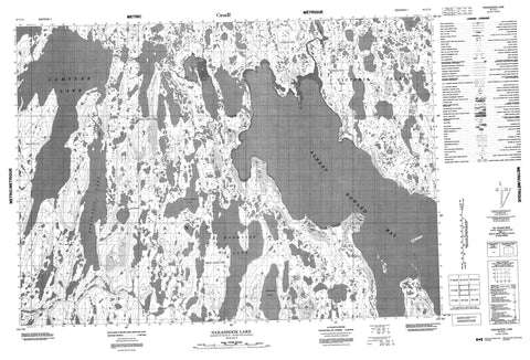 067C12 Nakashook Lake Canadian topographic map, 1:50,000 scale