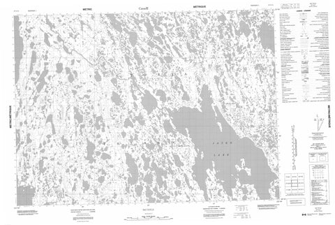 067C13 No Title Canadian topographic map, 1:50,000 scale