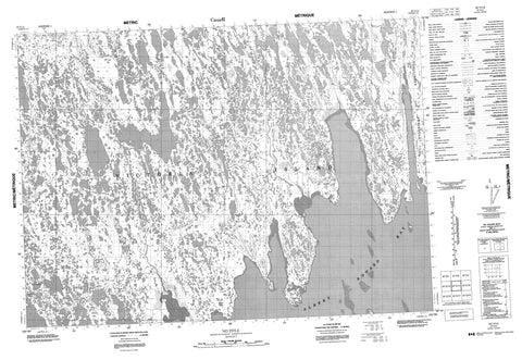 067C14 No Title Canadian topographic map, 1:50,000 scale