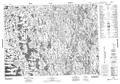 067F05 No Title Canadian topographic map, 1:50,000 scale