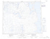 068A Fisher Lake Canadian topographic map, 1:250,000 scale
