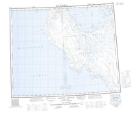 068B Mount Cowie Canadian topographic map, 1:250,000 scale