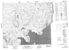 068D10 Harvey Peninsula Canadian topographic map, 1:50,000 scale